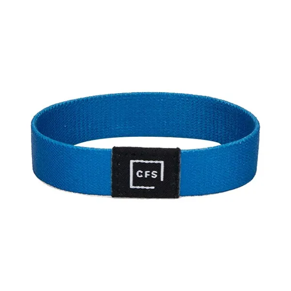 0.5 Inch Wide Oodleband™ Wristband With Patch (Q508722)