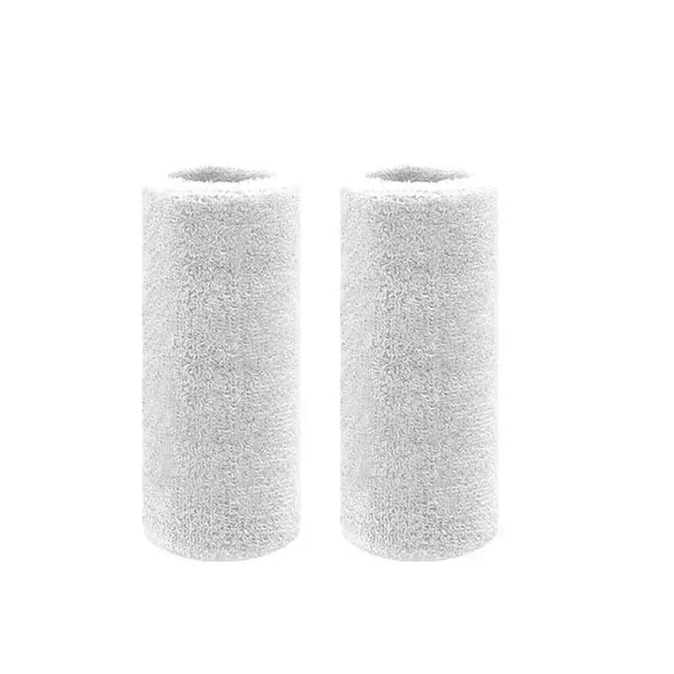 2 Piece Sports Wristbands For Tennis Basketball Volleyball Padel Sweat Bands For Fitness Wrist Wrap Cuff
