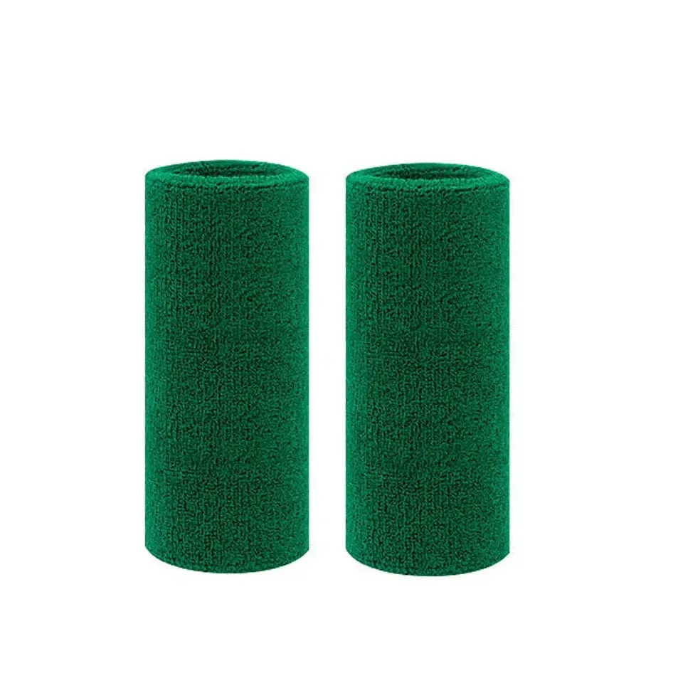 2 Piece Sports Wristbands For Tennis Basketball Volleyball Padel Sweat Bands For Fitness Wrist Wrap Cuff