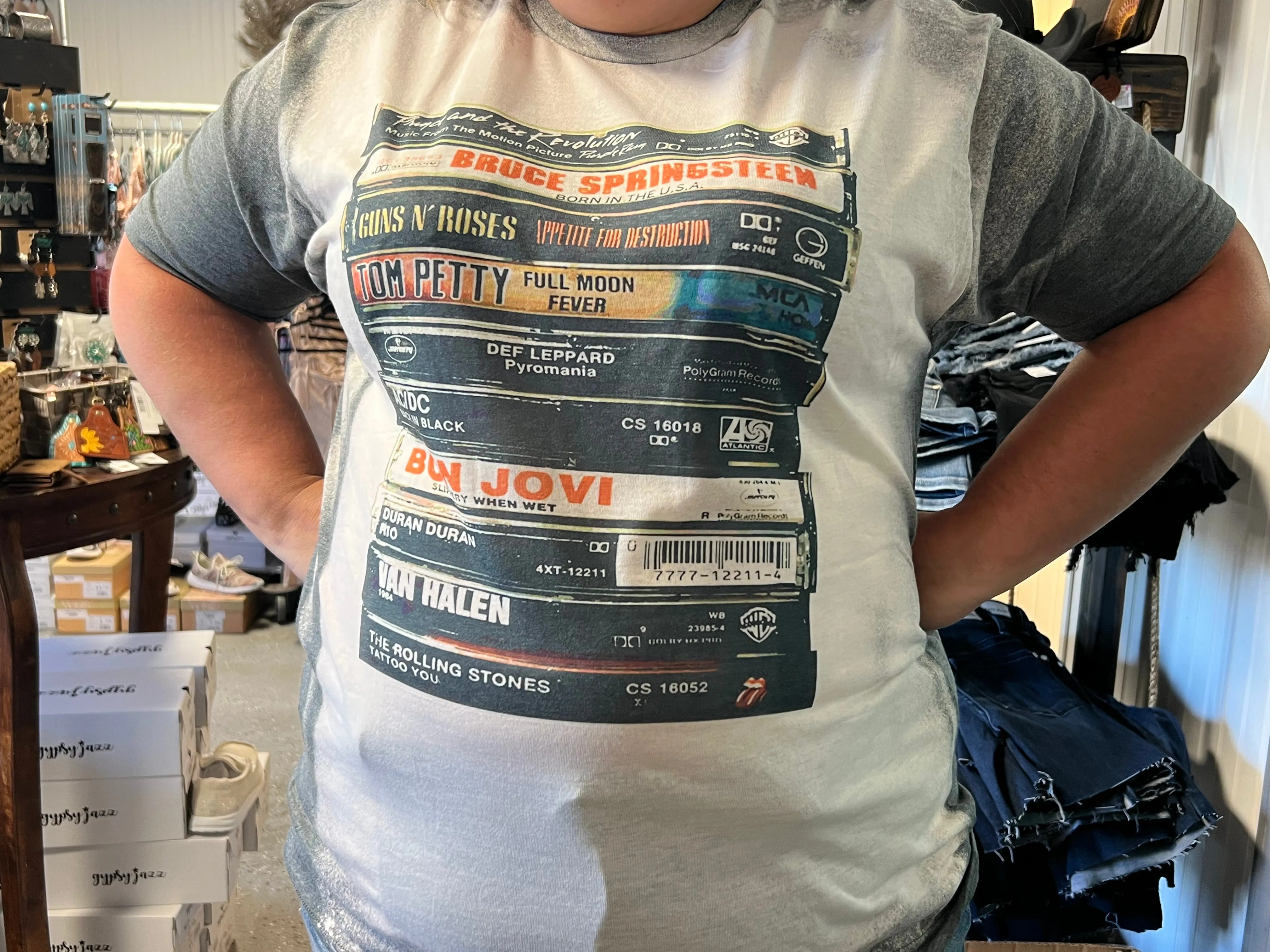80’s Bands Cassette Tshirt