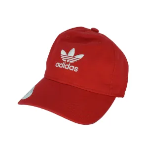 Adidas Women's Originals Relaxed Fit Adjustable Strapback Cap Red White