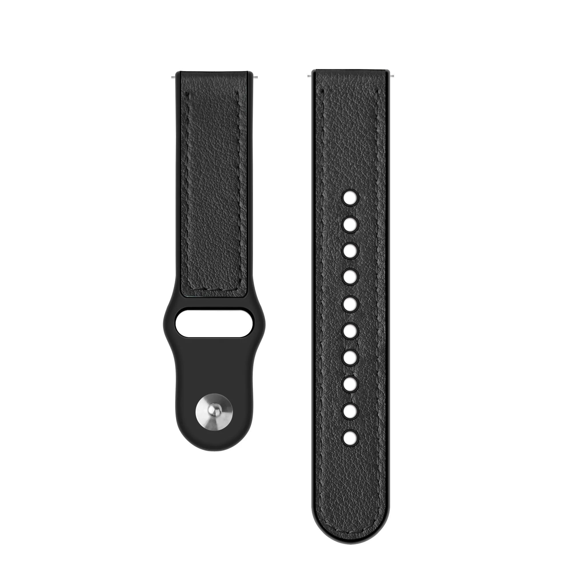 Amazfit GTR 3 (Pro) Hybrid Leather Strap (Black)