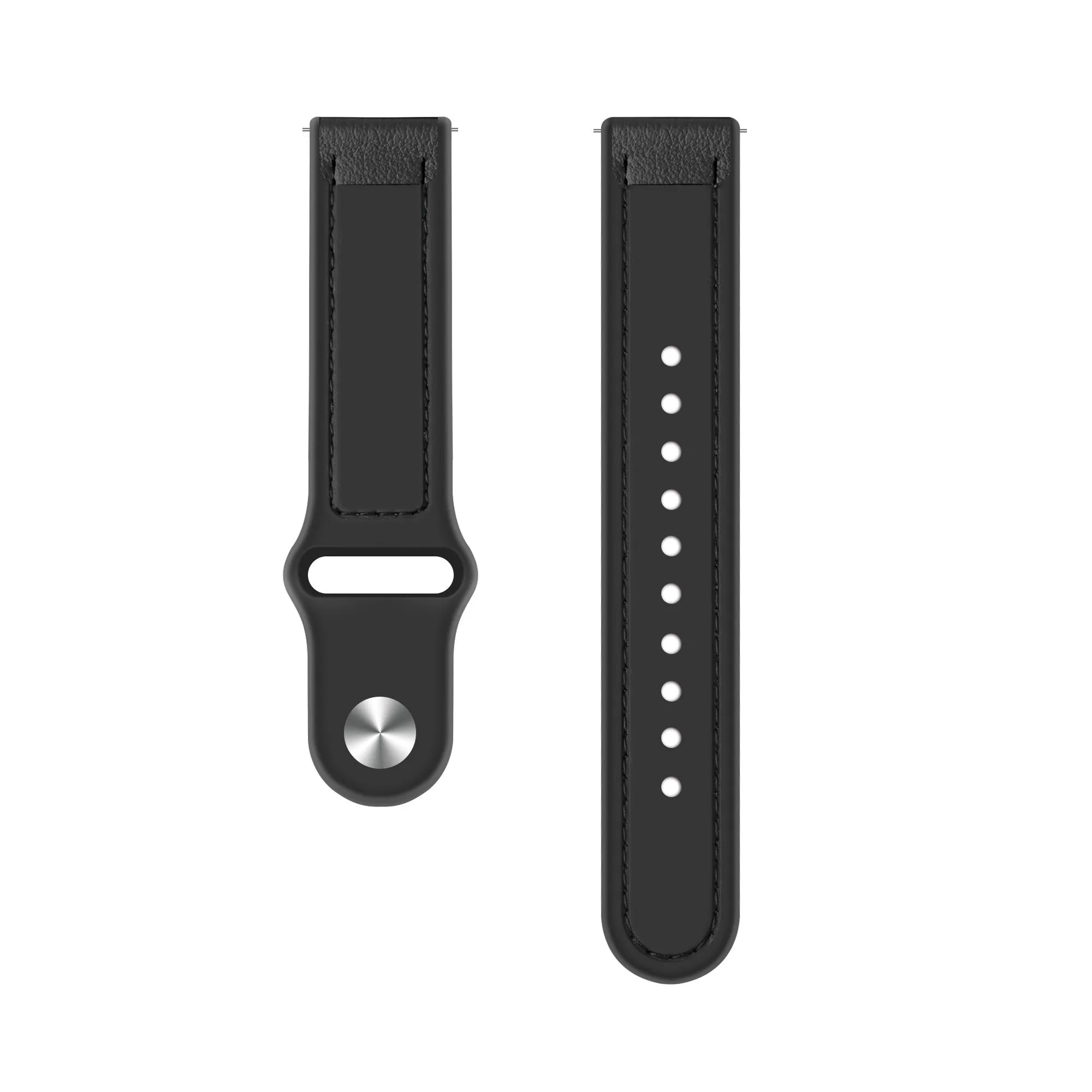 Amazfit GTR 3 (Pro) Hybrid Leather Strap (Black)
