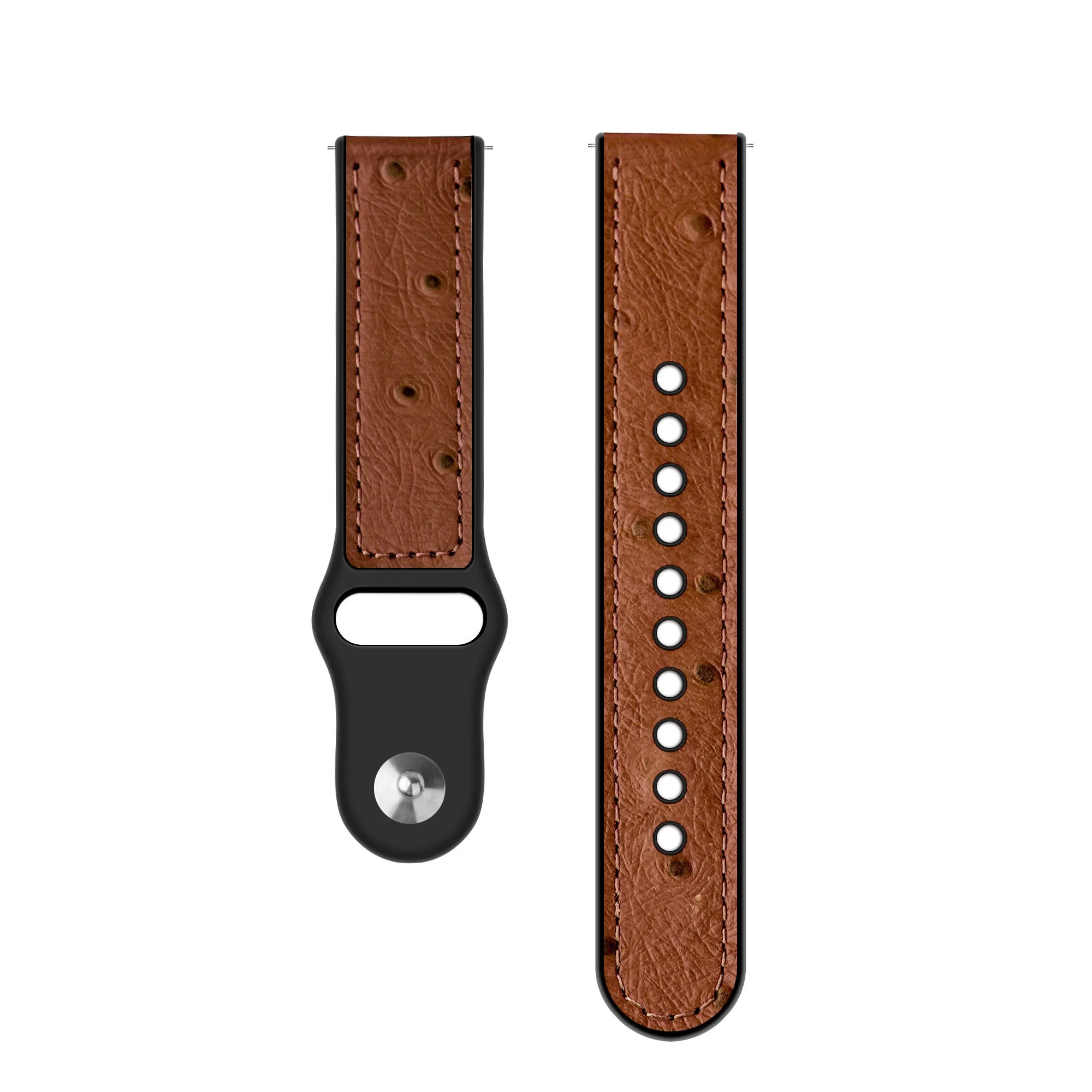 Amazfit GTR 3 (Pro) Hybrid Leather Strap (Brown)