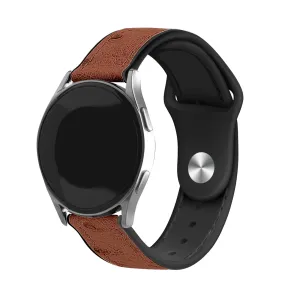 Amazfit GTR 3 (Pro) Hybrid Leather Strap (Brown)
