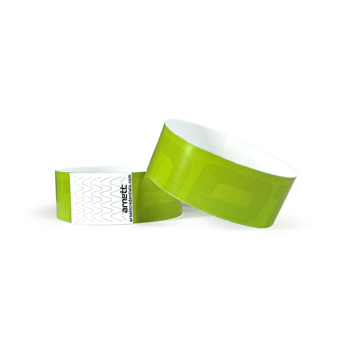 Arnett Generic - Green | Full Color Tyvek Wristbands