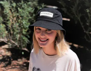Black Bucket Hat