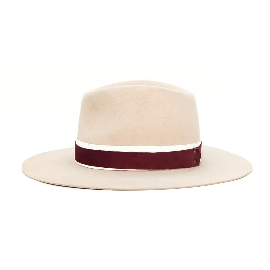 Bone Diamond - Custom Felt Hat