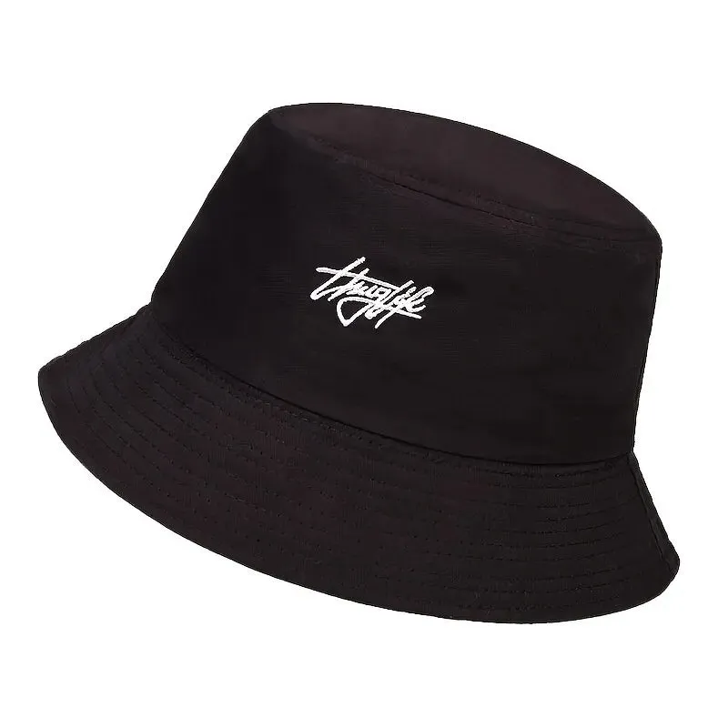 Bucket Hat Embroidery Print