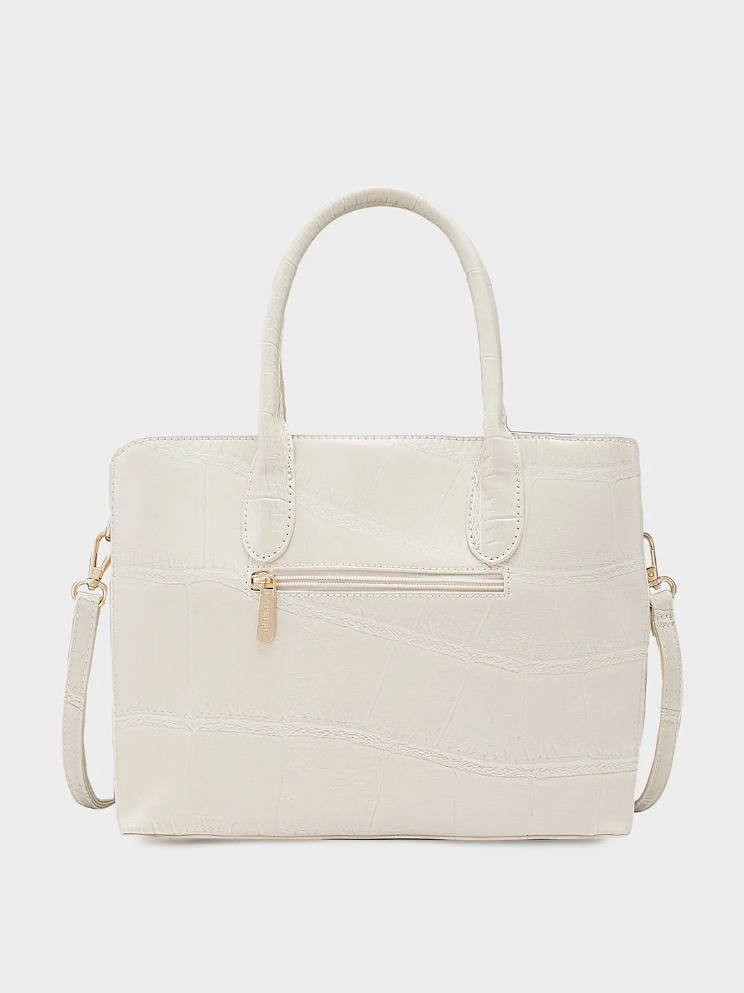 Caprese Mink Satchel Small Women Handbag |Shoulder Bag With Double Handle Beige