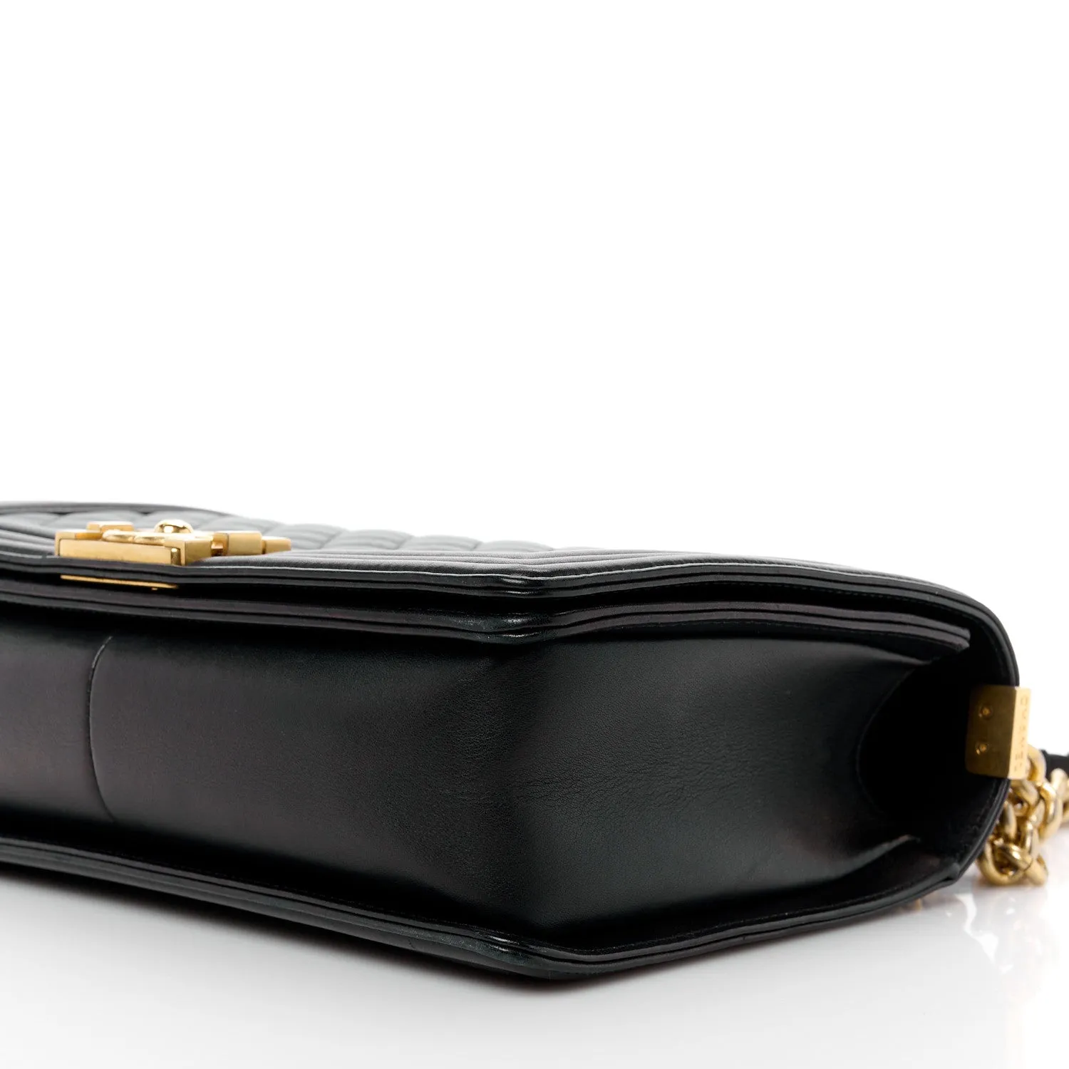 Chanel Calfskin Quilted New Medium Boy