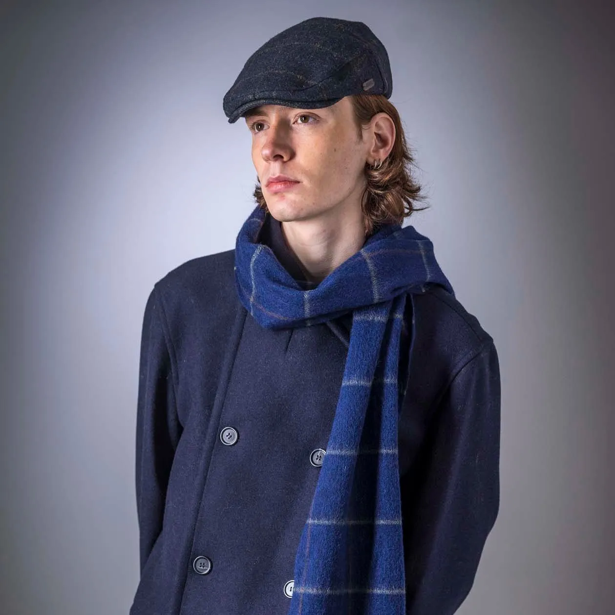 Classic Arthur Tweed Flat Cap