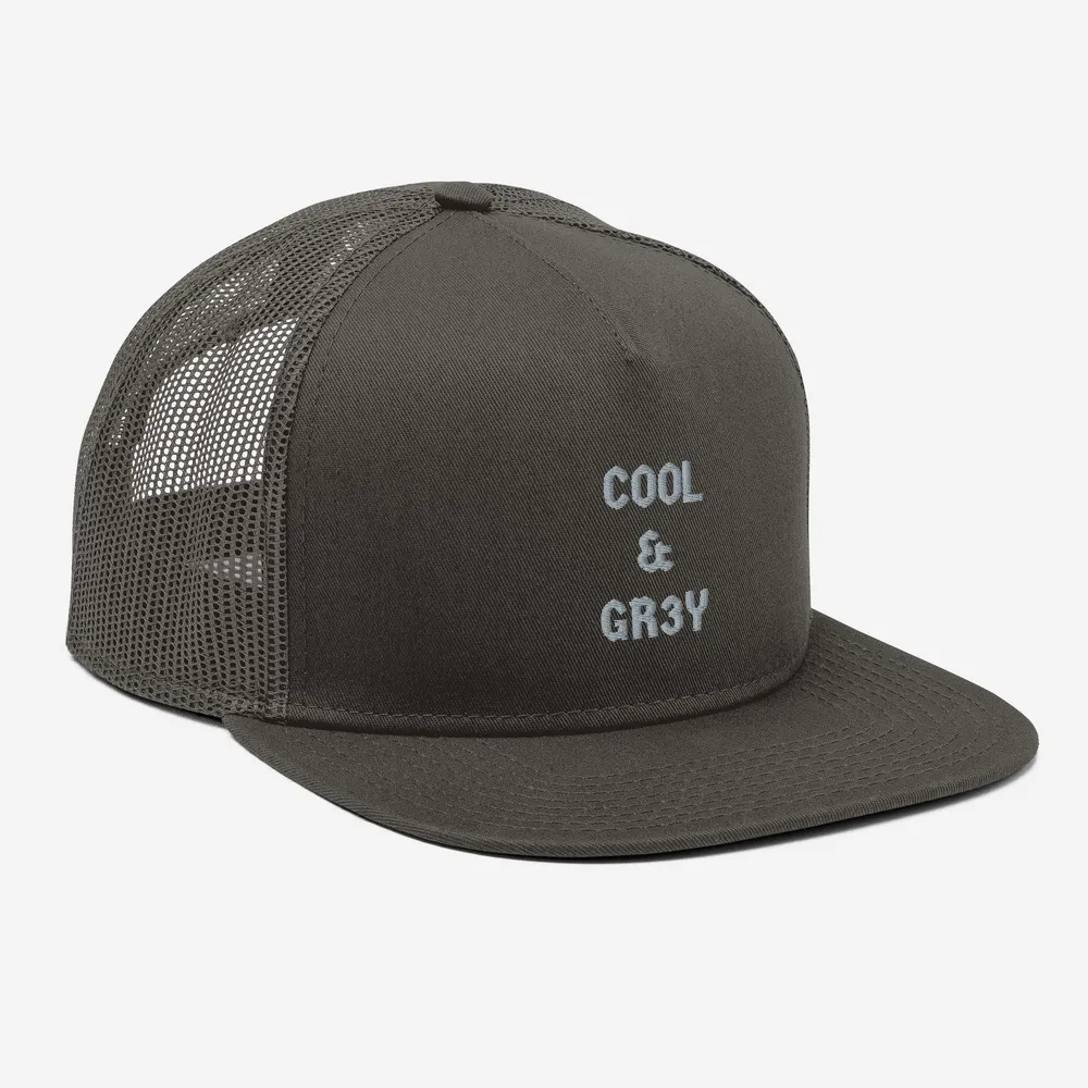 COOL & GR3Y  - The COOL & GR3Y Mesh Back Snapback