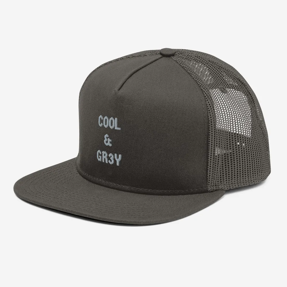 COOL & GR3Y  - The COOL & GR3Y Mesh Back Snapback