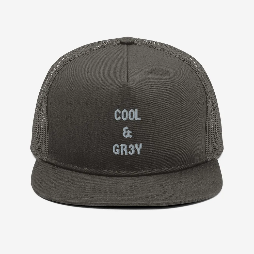 COOL & GR3Y  - The COOL & GR3Y Mesh Back Snapback