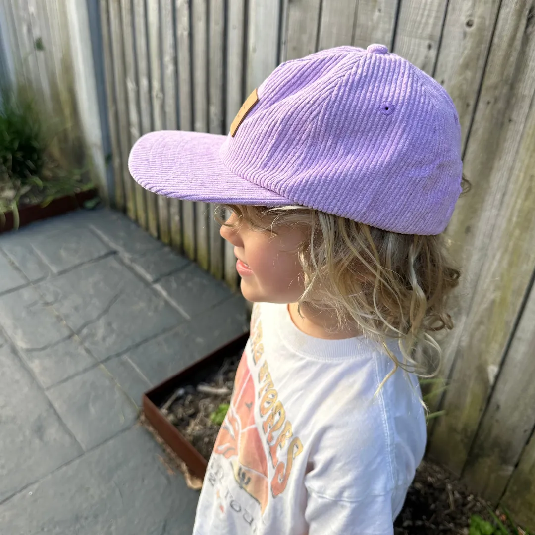 Corduroy Hat - Lilac