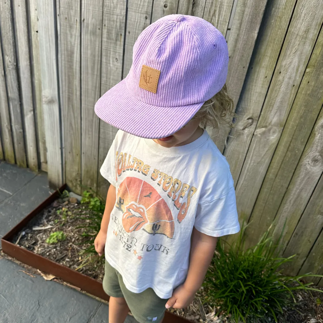 Corduroy Hat - Lilac