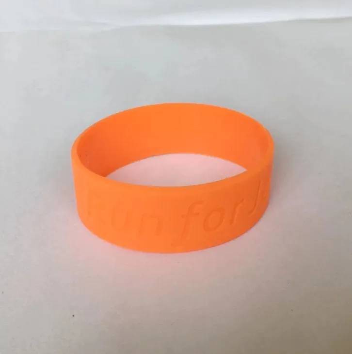 Custom Wristbands - Thick Personalized Text Printing - Rubber Silicone Bracelet  Events, Motivation, Gifts, Cancer Support, Fundraisers