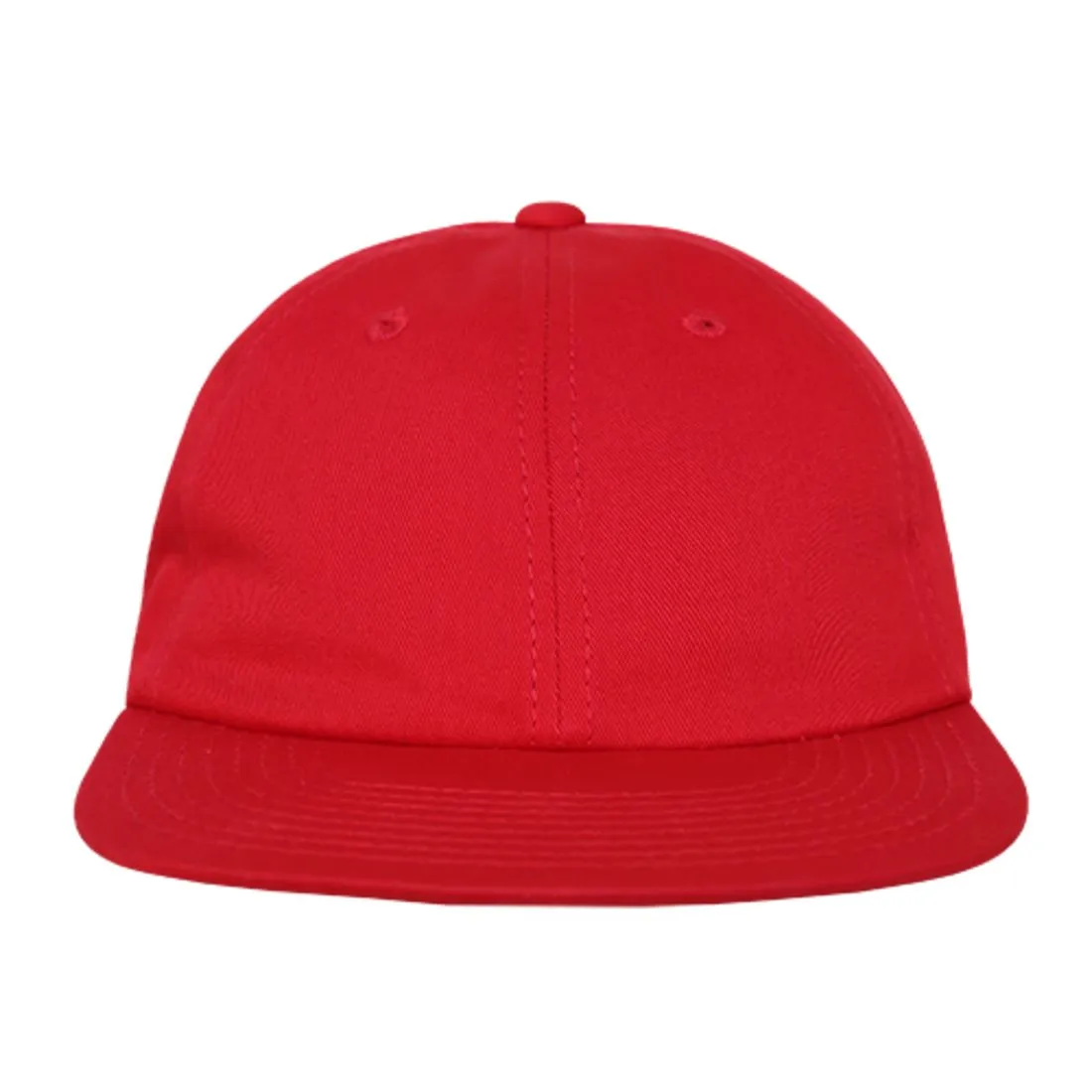 Decky 200 Washed Cotton Relaxed Hats Low Profile Flat Bill Caps Dad Style