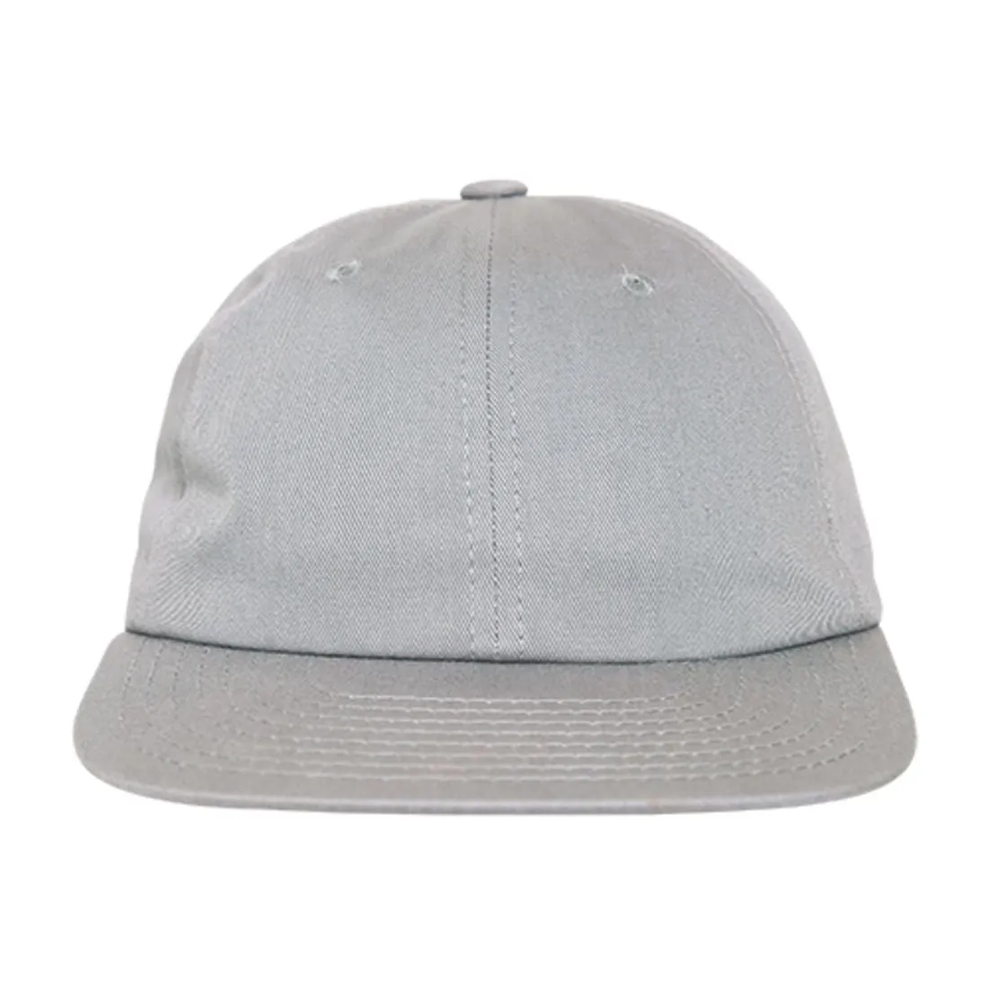 Decky 200 Washed Cotton Relaxed Hats Low Profile Flat Bill Caps Dad Style