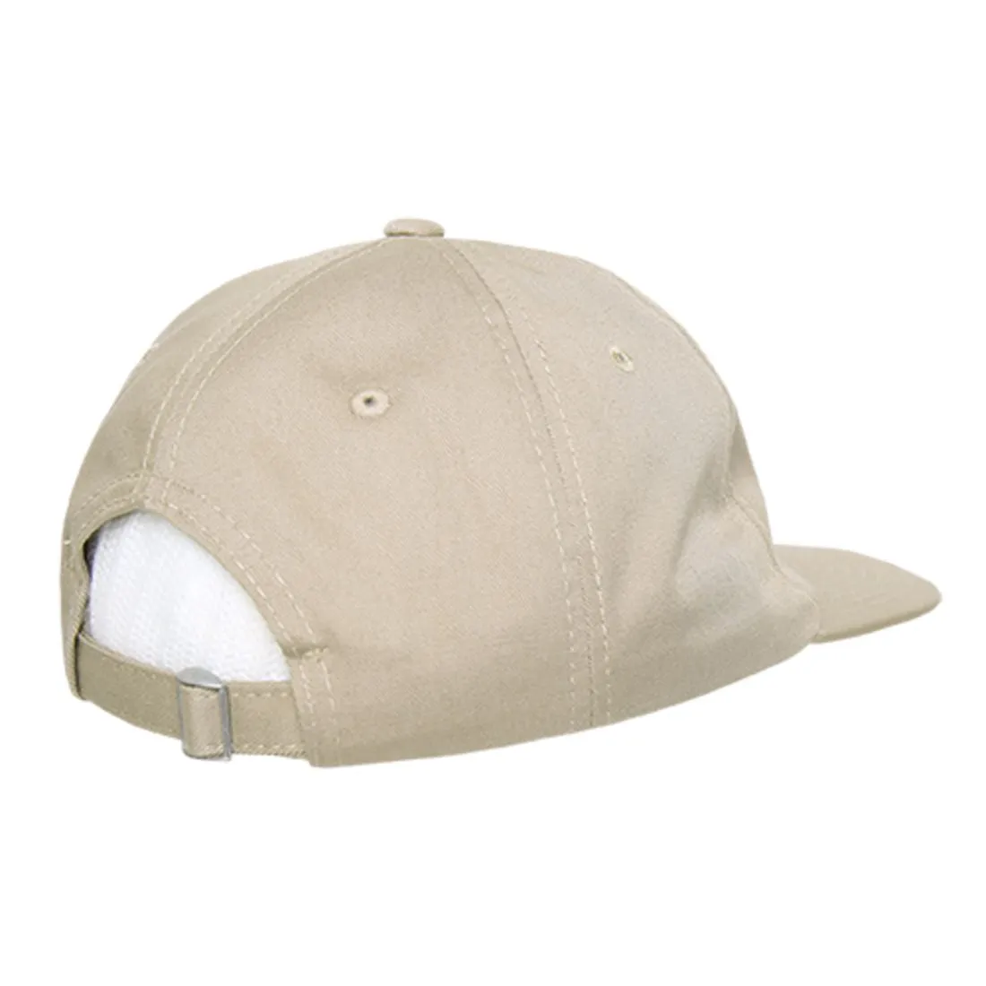 Decky 200 Washed Cotton Relaxed Hats Low Profile Flat Bill Caps Dad Style