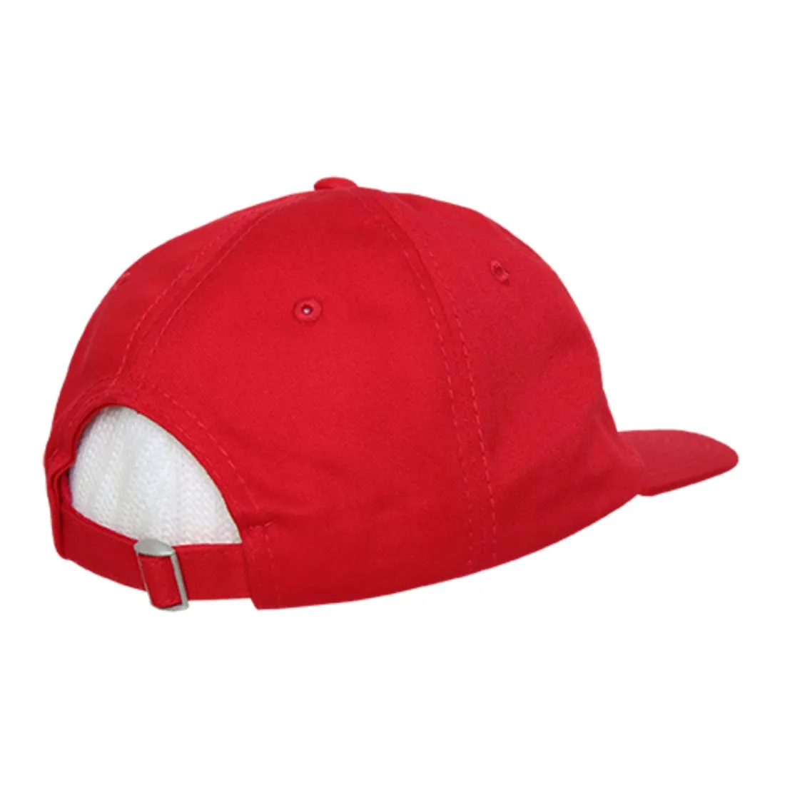 Decky 200 Washed Cotton Relaxed Hats Low Profile Flat Bill Caps Dad Style