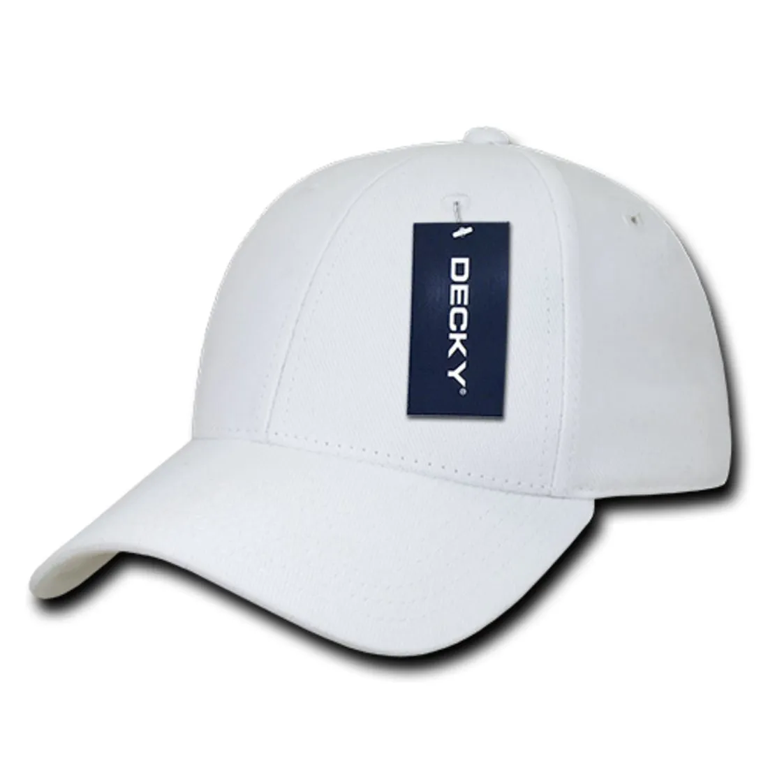 Decky 307 Relaxed Brushed Cotton Hats Low Crown Baseball Caps Structured