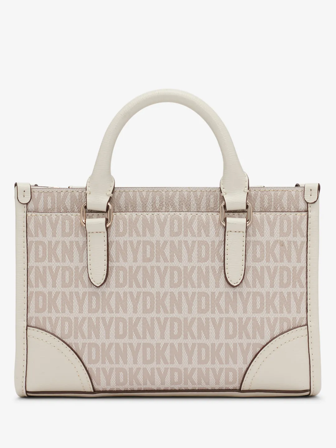 DKNY Women Grey Printed Handbag