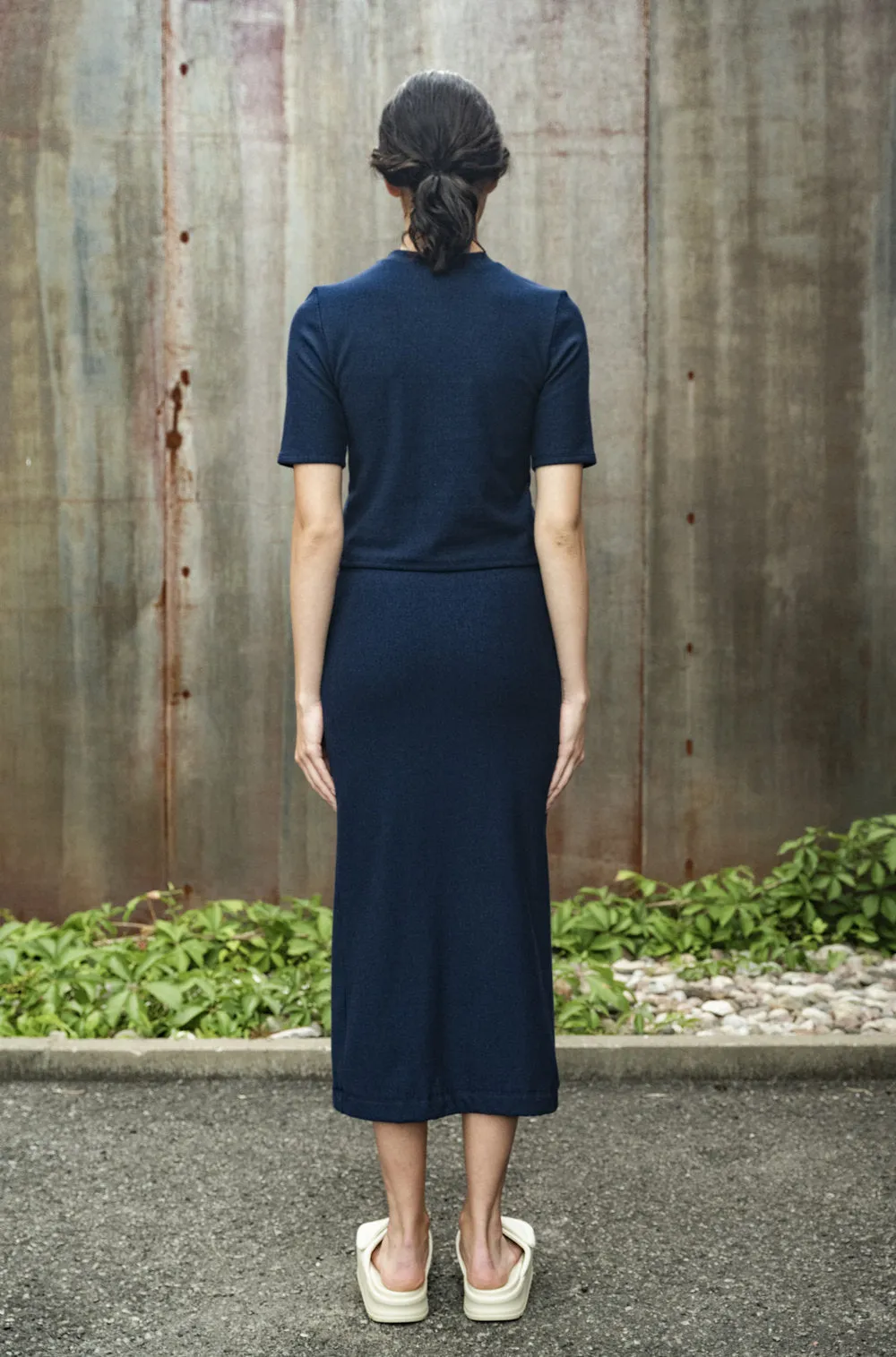 'Dolby Skirt' Navy