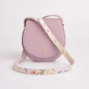 Fable England 18cm Lilac Meadow Creatures Saddle Bag