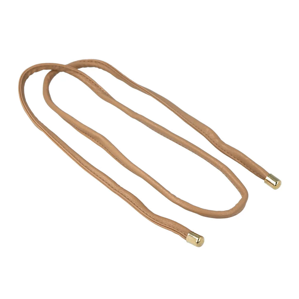 Faux Leather Wire Hair Rope Tie