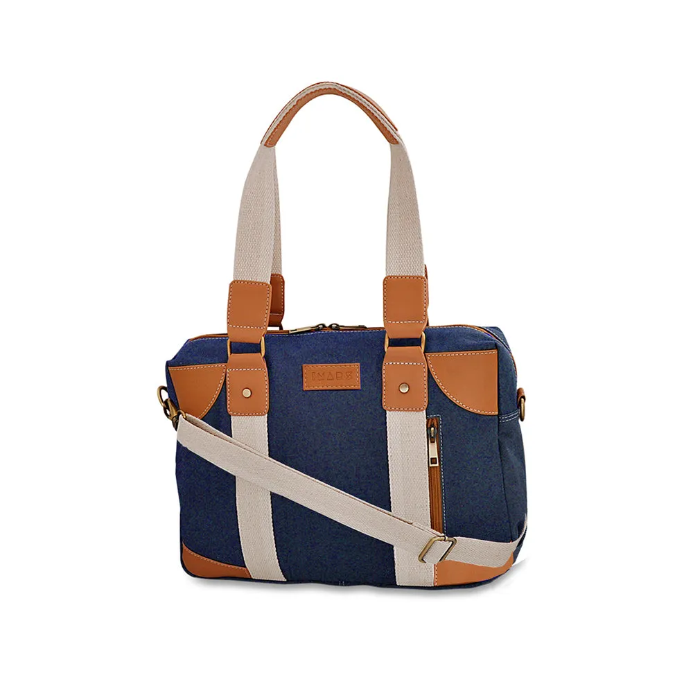 Functional Denim Blue Messenger Bag Perfect For Women & Girls