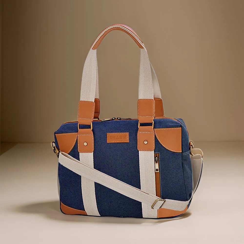 Functional Denim Blue Messenger Bag Perfect For Women & Girls