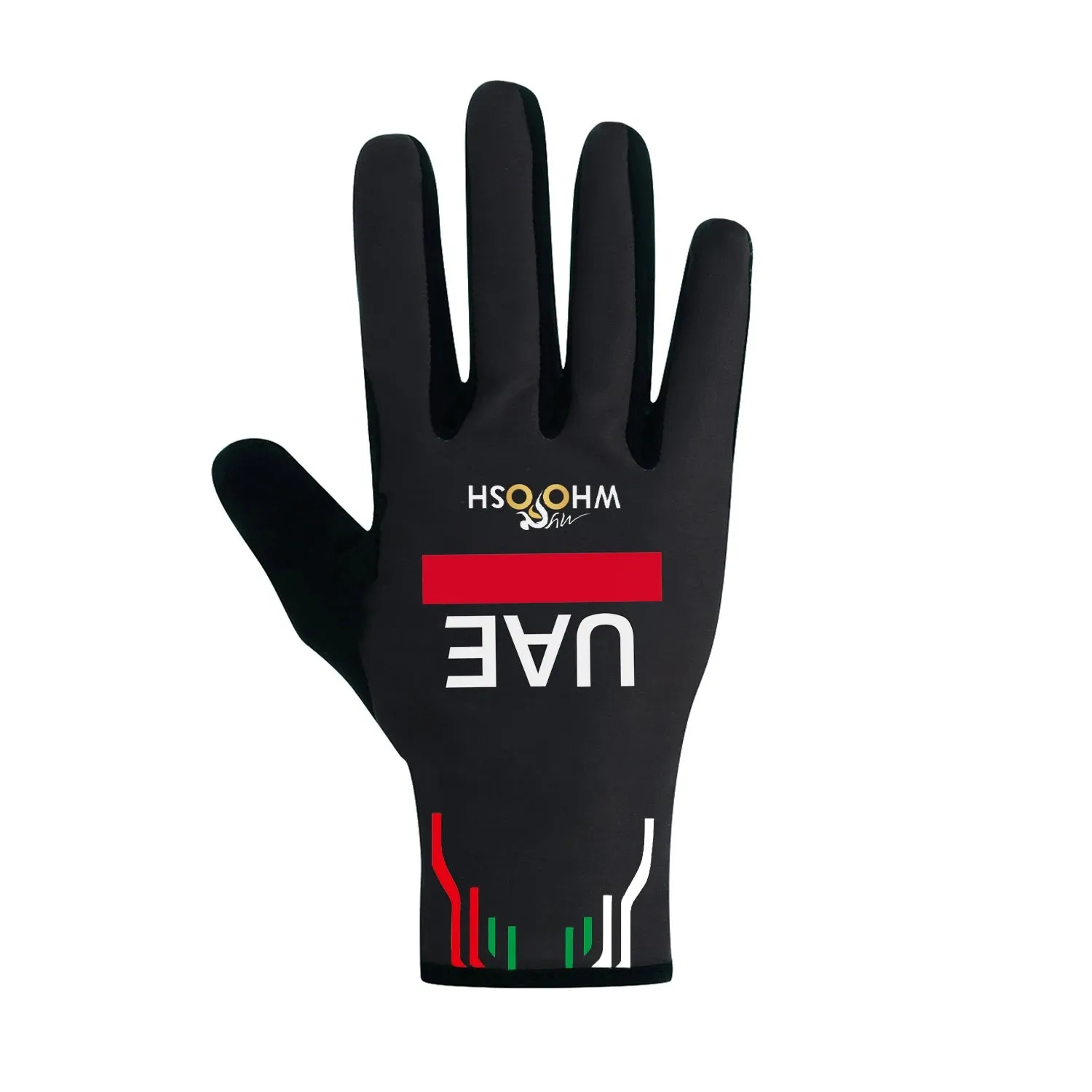 Gold Winter Full-Finger Cycling Gloves - Fitness & Road Bike Gear