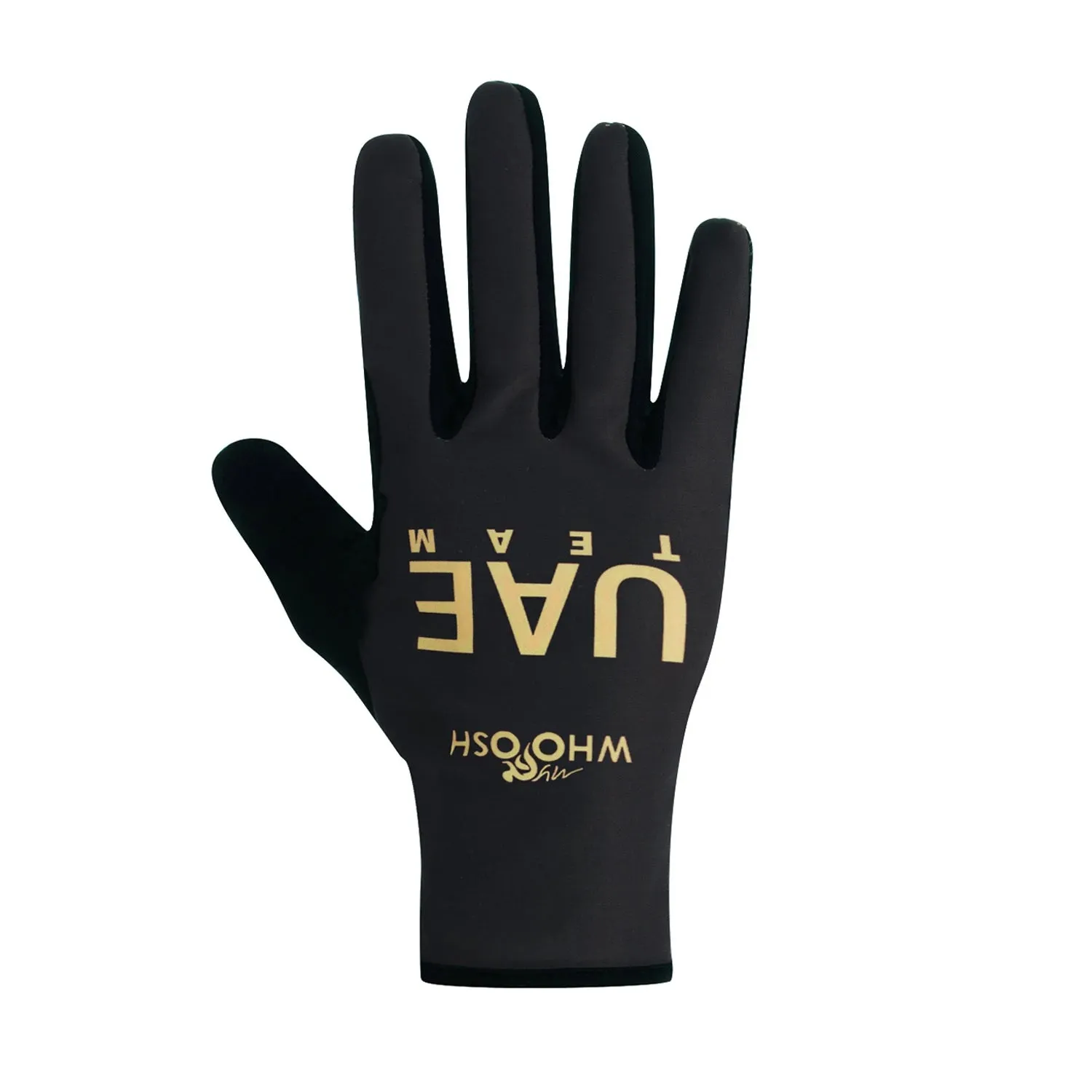 Gold Winter Full-Finger Cycling Gloves - Fitness & Road Bike Gear