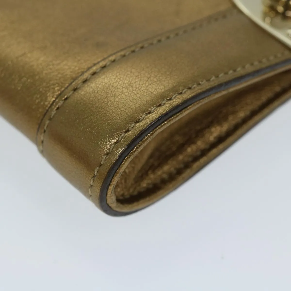 Gucci Interlocking Clutch Bag Leather
