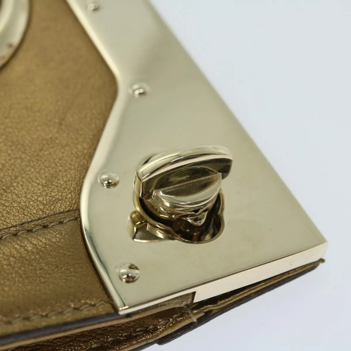 Gucci Interlocking Clutch Bag Leather