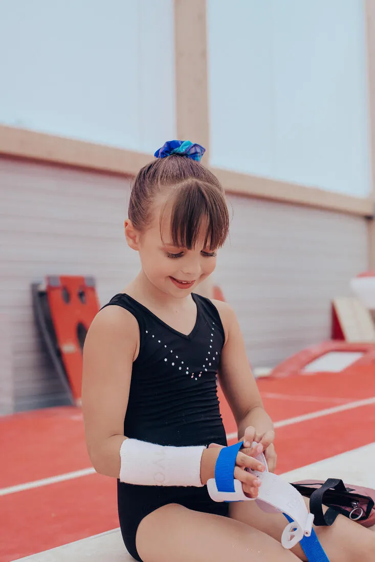 Gymnastics Terry Towelling Wristbands - White