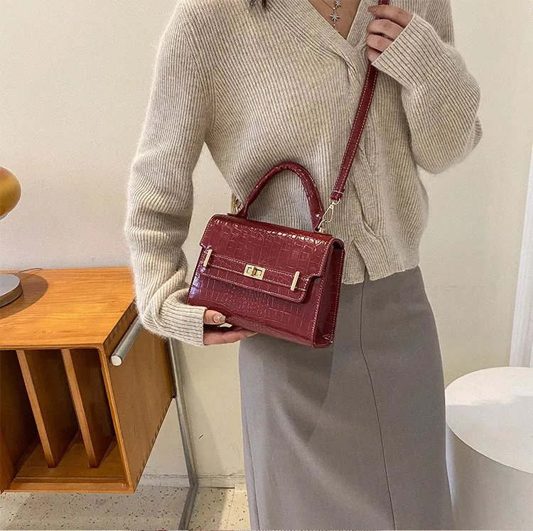 Hermes Style Textured Handbags/Sling Bags