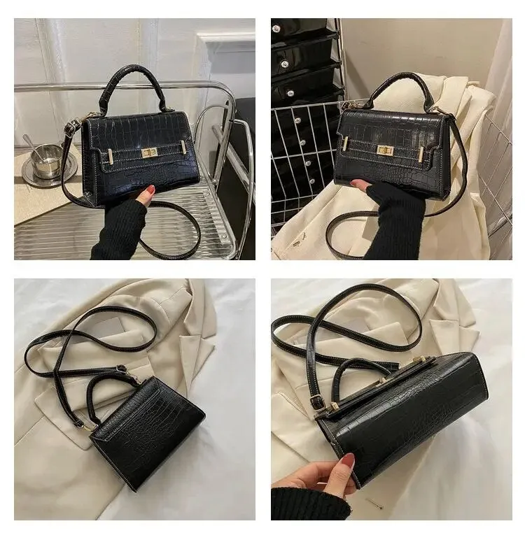 Hermes Style Textured Handbags/Sling Bags
