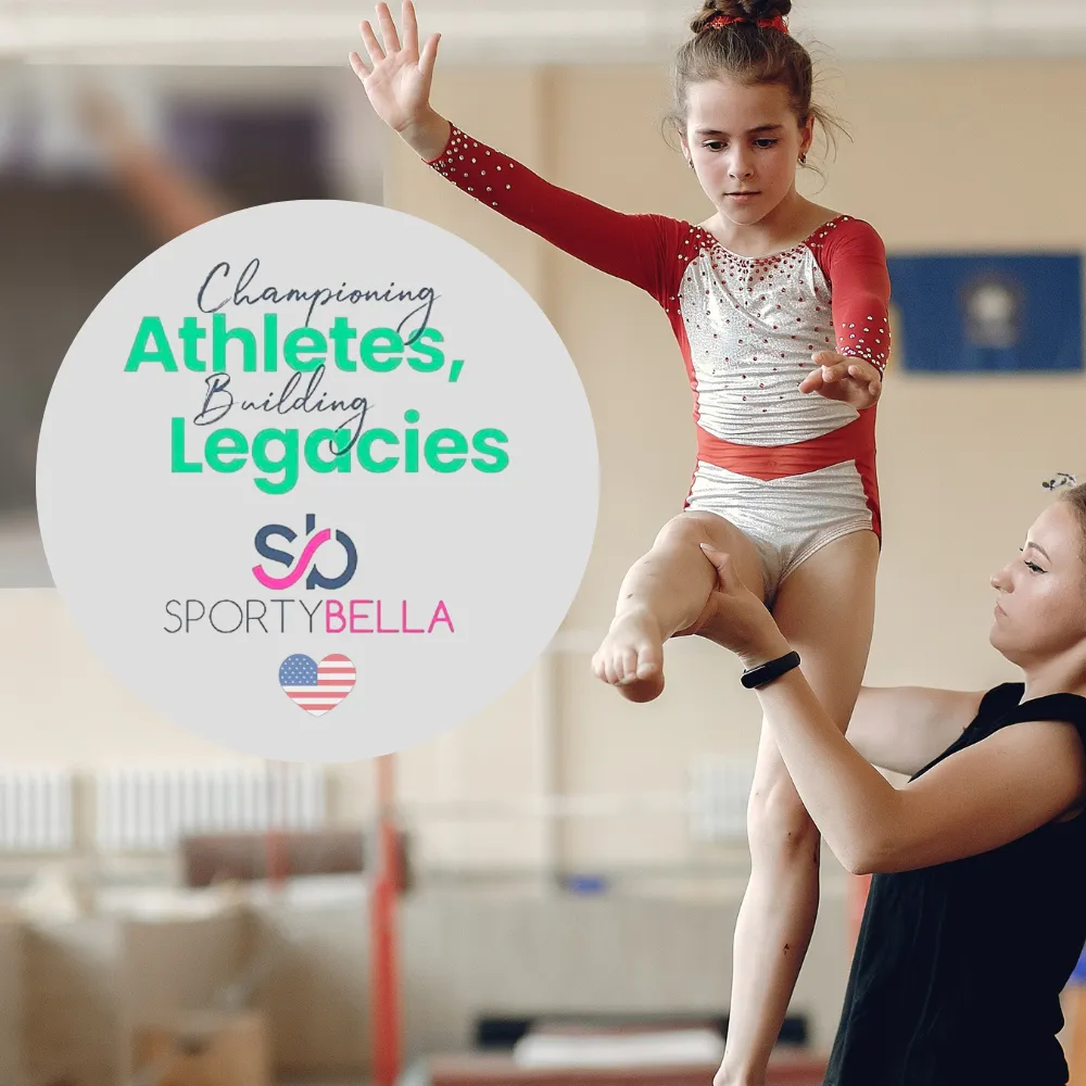 I Love Gymnastics Hair Ties - 2pcs