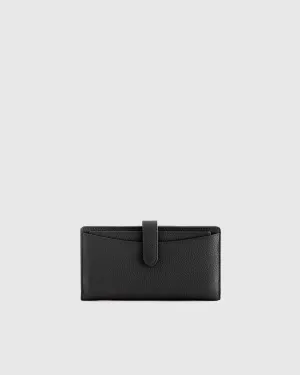Italian Pebbled Leather Bifold 2-in-1 Wallet