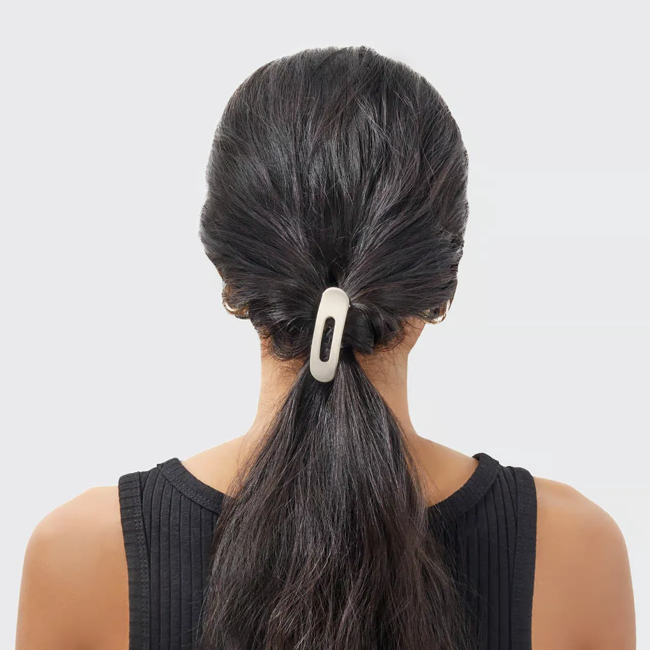 Kitsch Matte Flat Lay Claw Clip Flat 3pc - Eucalyptus