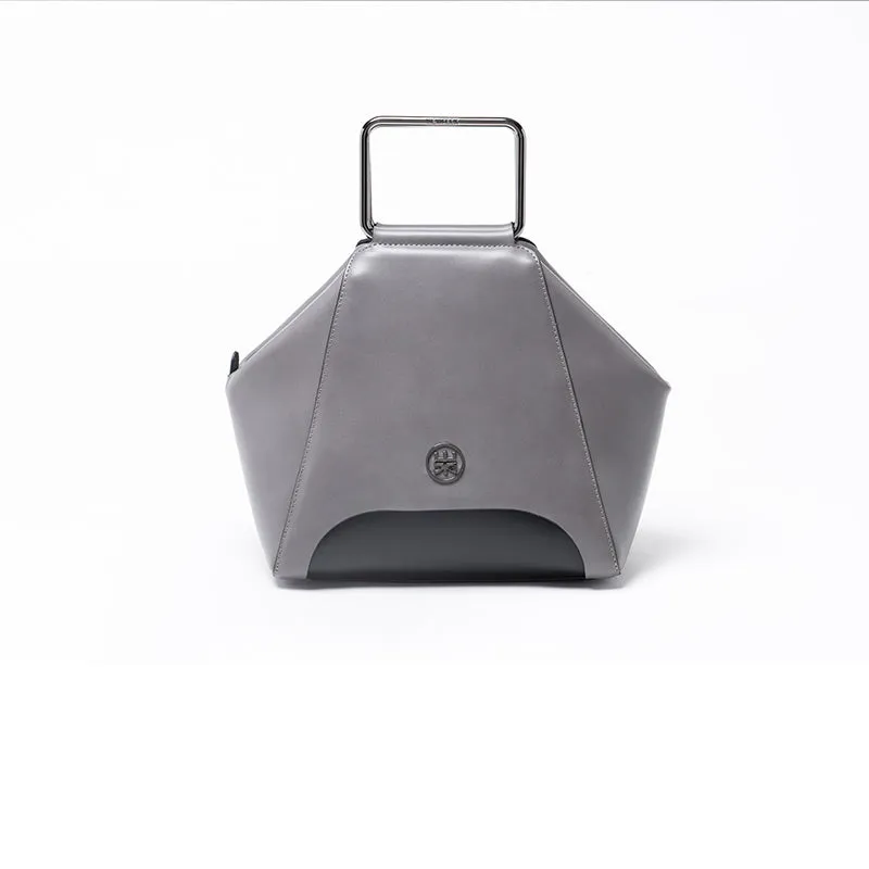 Ladies Designer Handbags Black Genuine Leather Handbags for Women