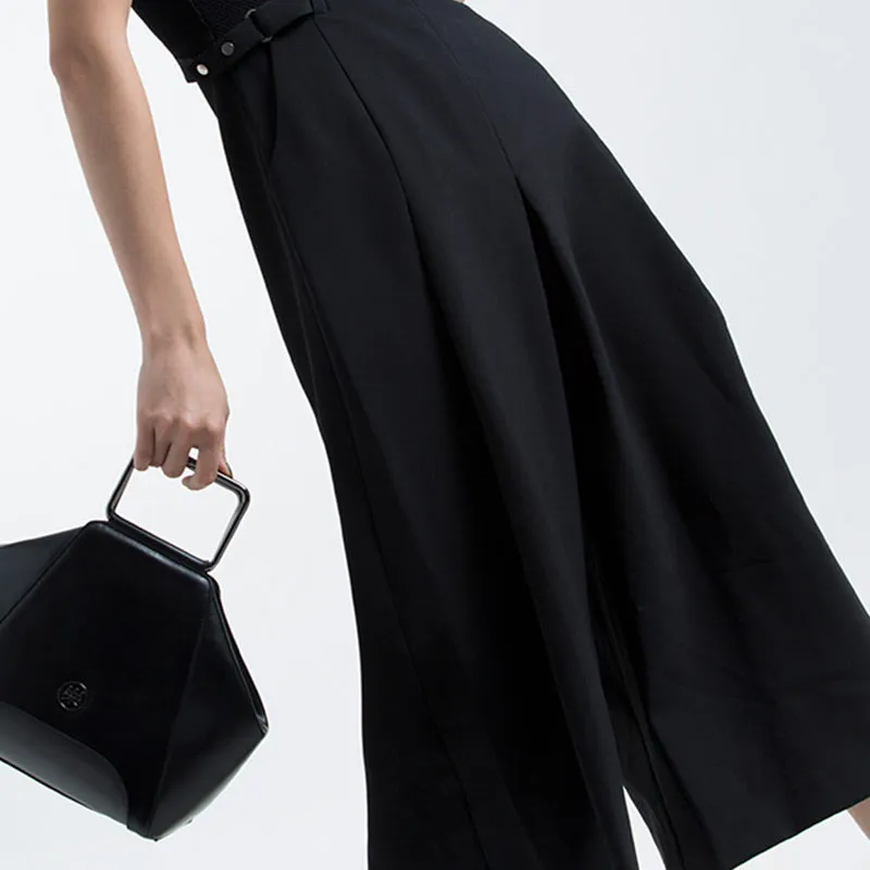 Ladies Designer Handbags Black Genuine Leather Handbags for Women