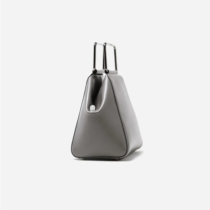 Ladies Designer Handbags Black Genuine Leather Handbags for Women