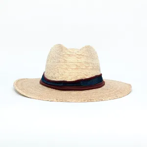Light Palm Fedora - Palm Straw Hat