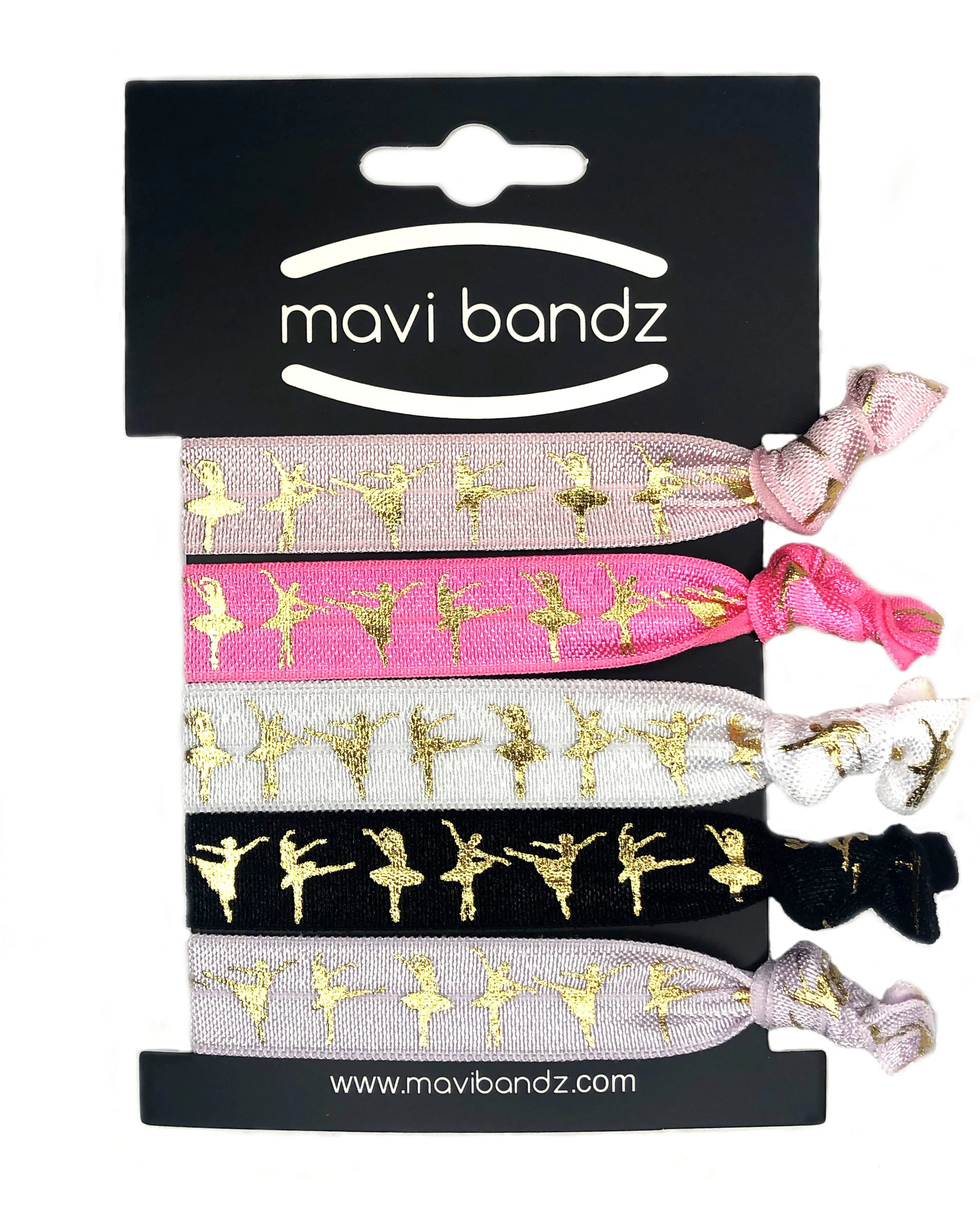 Mavi Bandz Knot Hair Ties - Dance Hair Ties