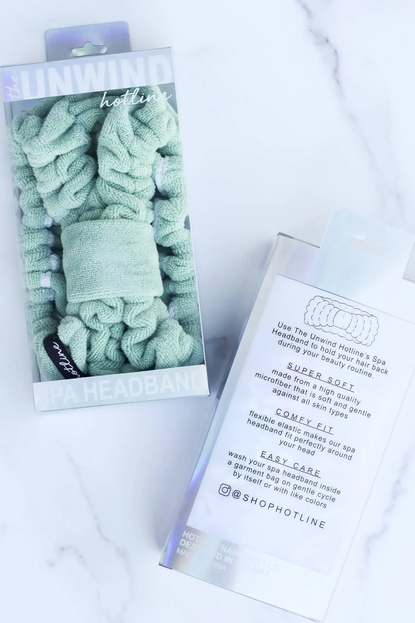 Microfiber Spa Headband: Tie Dye