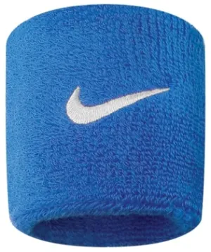 Nike Swoosh Wristbands 2 Pack Royal/White